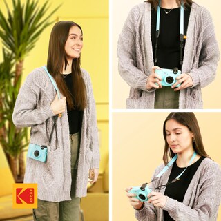 Foto 7 | Foto 7 | Correa Para El Cuello De La Cámara Kodak Deluxe Cómoda Y Desmontable - Venta Internacional.