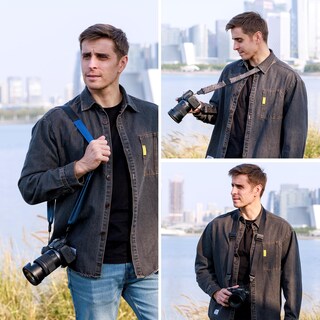 Foto 2 | Foto 2 | Correa De Cuello De Cámara Jjc Qrs-d1 Para Cámaras Réflex Digitales (negra) - Venta Internacional.