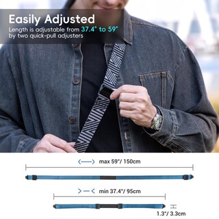 Foto 4 | Foto 4 | Correa De Cuello De Cámara Jjc Qrs-d1 Para Cámaras Réflex Digitales (negra) - Venta Internacional.