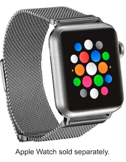 Foto 3 | Foto 3 | Correa Malla De Acero Inoxidable Para Apple Watch 38/40 Mm