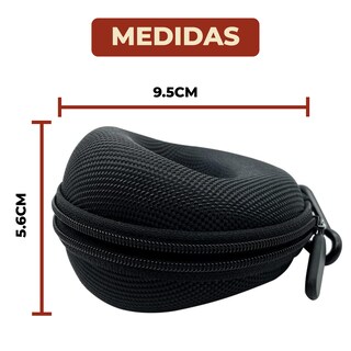 Foto 7 | Foto 7 | Estuche Rígido De Eva Para Reloj Portátil Negro