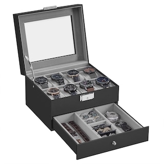 Foto 7 | Foto 7 | Estuche para Relojes Songmics 8 Ranuras - Venta Internacional