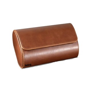 Foto 1 | Foto 1 | Estuche Cuero De Almacenamiento Para 2 Relojes Organizador Belug, Cafe