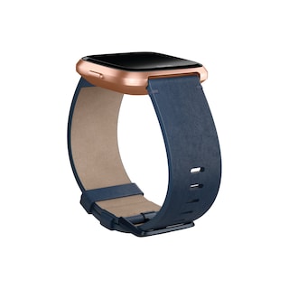 Foto 2 | Foto 2 | Correa Accesoria Para Fitbit Versa Family, Piel De Primera Calidad, Color Azul L - Venta Internacional.
