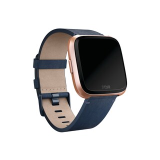 Foto 4 | Foto 4 | Correa Accesoria Para Fitbit Versa Family, Piel De Primera Calidad, Color Azul L - Venta Internacional.