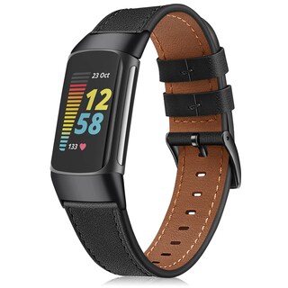 Foto 1 | Foto 1 | Correa de Cuero Genuino Fitbit Charge 6/5 - Venta Internacional