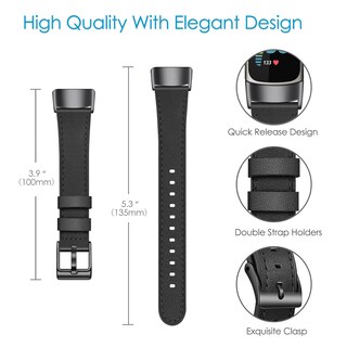 Foto 3 | Foto 3 | Correa de Cuero Genuino Fitbit Charge 6/5 - Venta Internacional