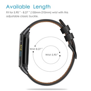 Foto 7 | Foto 7 | Correa de Cuero Genuino Fitbit Charge 6/5 - Venta Internacional