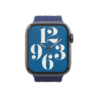 Foto 2 | Foto 2 | Correa De Reloj Trenzada Gear4 Talle Small Para Apple Watch De 45/44/42mm - Azul Marino