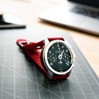 Foto 4 | Foto 4 | Correa de Reloj Archer Silicone Quick Release Rojo Veneciano 20 mm - Venta Internacional