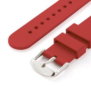 Foto 5 | Foto 5 | Correa de Reloj Archer Silicone Quick Release Rojo Veneciano 20 mm - Venta Internacional