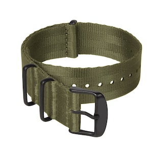 Foto 1 | Foto 1 | Correa de Reloj Archer Nailon Tejido Verde 18 mm - Venta Internacional