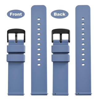 Foto 4 | Foto 4 | Correa de Reloj Wocci de Silicona de 20 mm con Hebilla Negra de Acero Inoxidable - Venta Internacional