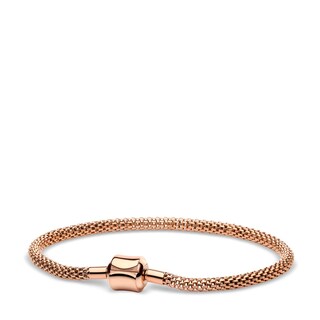 Foto 1 | Foto 1 | Brazalete Bering Artic Symphony De Malla De Acero Inoxidable En Oro Rosa - Venta Internacional.