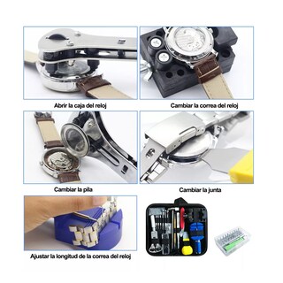 Foto 2 | Foto 2 | Kit de Herramientas Reparación de Relojero 179 Piezas