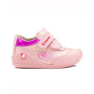 Foto 6 | Foto 6 | Karsten Niña Doble Velcro Rosa Piel Antiderrapante 12-17 Rosa
