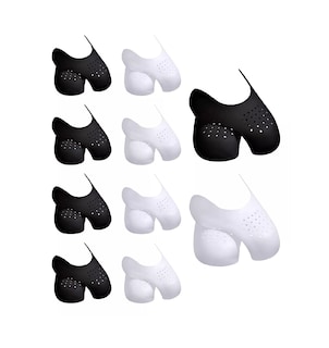 Foto 1 | Foto 1 | Protector Antiarrugas para Tenis Blanco y Negro 10 Pares