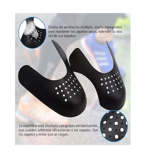 Foto 3 | Foto 3 | Protector Antiarrugas para Tenis Blanco y Negro 10 Pares