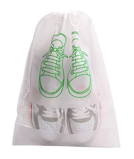 Foto 5 | Foto 5 | Bolsas De Viaje Impermeables Para Zapatos, 10 Piezas Blanco