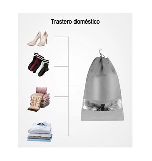 Foto 3 | Foto 3 | Bolsas de Viaje para Zapatos Belug 12 Piezas Gris