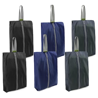 Foto 1 | Foto 1 | Organizador De Zapatos Beegreen, Negro Y Azul Marino, Paquete De 6 Unidades Para Viajes De Nailon - Venta Internacional.