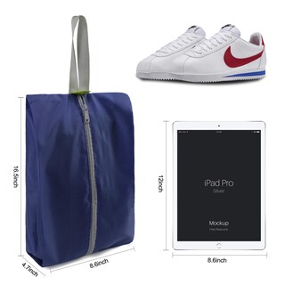 Foto 2 | Foto 2 | Organizador De Zapatos Beegreen, Negro Y Azul Marino, Paquete De 6 Unidades Para Viajes De Nailon - Venta Internacional.