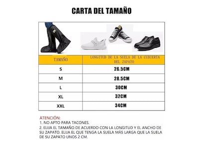 Foto 2 | Foto 2 | Cubierta Elegante E Impermeable Para Botas, Protector Portátil Premium