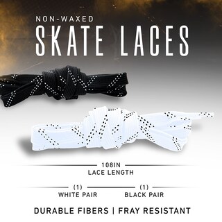 Foto 2 | Foto 2 | Cordones Franklin Sports (200) 42092z 108 Sin Encerar Blanco/negro - Venta Internacional.