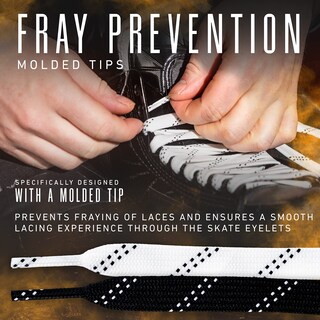 Foto 4 | Foto 4 | Cordones Franklin Sports (200) 42092z 108 Sin Encerar Blanco/negro - Venta Internacional.