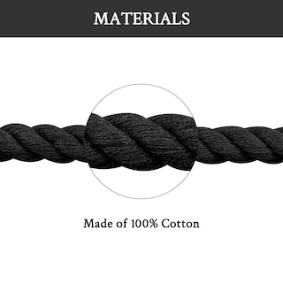 Foto 5 | Foto 5 | Cordones Para Zapatos Endoto Thick Rope Para Air Force 1, Color Negro, 12,7 Mm - Venta Internacional.