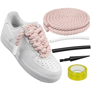 Foto 1 | Foto 1 | Cordones Para Zapatos Endoto Thick Rope Para Air Force 1, Rosa, 10 Mm - Venta Internacional.