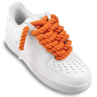 Foto 3 | Foto 3 | Cordones Para Zapatos Endoto Thick Rope Para Air Force 1, Color Naranja, 12,7 Mm - Venta Internacional.