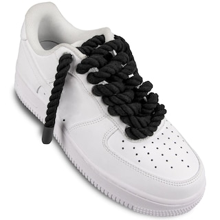 Foto 3 | Foto 3 | Cordones Para Zapatos Endoto Thick Rope Para Air Force 1, Color Negro, 10 Mm - Venta Internacional.