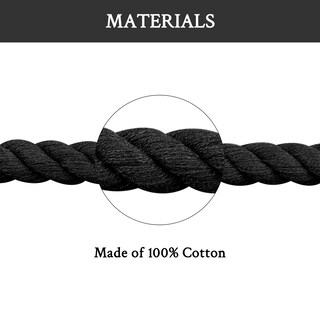 Foto 5 | Foto 5 | Cordones Para Zapatos Endoto Thick Rope Para Air Force 1, Color Negro, 10 Mm - Venta Internacional.