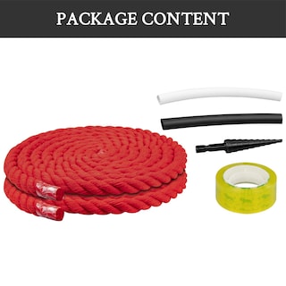 Foto 4 | Foto 4 | Cordones Para Zapatos Endoto Thick Rope Para Air Force 1, Color Rojo, 10 Mm - Venta Internacional.
