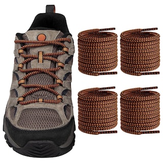 Foto 1 | Foto 1 | Botas De Senderismo Shoelaces Endoto Para Merrell Moab, Color Marrón Y Naranja - Venta Internacional.