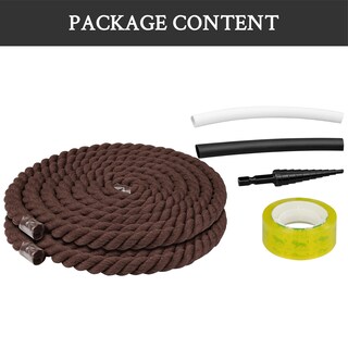 Foto 4 | Foto 4 | Cordones Para Zapatos Endoto Thick Rope Para Air Force 1, Color Marrón, 12,7 Mm - Venta Internacional.