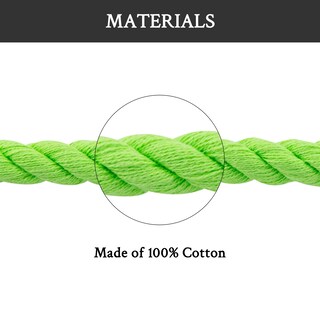 Foto 5 | Foto 5 | Cordones Para Zapatos Endoto Thick Rope Para Air Force 1, Color Verde, 8,5 Mm - Venta Internacional.