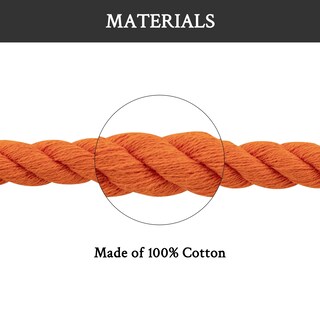 Foto 5 | Foto 5 | Cordones Para Zapatos Endoto Thick Rope Para Air Force 1, Color Naranja, 8,5 Mm - Venta Internacional.