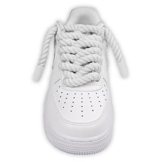Foto 2 | Foto 2 | Cordones Para Zapatos Endoto Thick Rope Para Air Force 1, Color Blanco, 8,5 Mm - Venta Internacional.