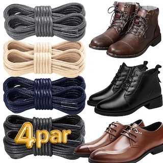 Foto 1 | Foto 1 | 4 Pares Agujetas Enceradas Botas Redondas Reforzadas 120cm