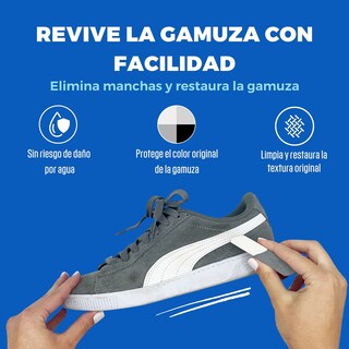 Foto 2 | Foto 2 | Kit de Limpieza de Tenis y Zapatos de Gamuza Shoozas Incluye Borrador de Doble Cara y Cepillo para Gamuza 2 pz