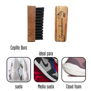 Foto 4 | Foto 4 | Cepillos Premium de Madera Sneakers Klean Marrón