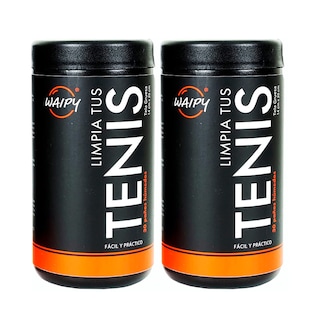 Foto 1 | Foto 1 | 2 Pack De Limpiadores De Tenis |botes De Toallas | Limpieza De Zapatos Y Tenis | Protección Y Cuidado De Tenis Y Zapatos | Waipy