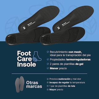 Foto 2 | Foto 2 | Plantillas De Gel Unisex. Paquete Con 2 Pares. Termorreguladoras. Foot Care Insole B Life.