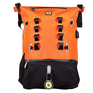 Foto 1 | Foto 1 | Mochila para Ciclista Skypeak URB-115OR color Naranja Incluye Lámpara Led
