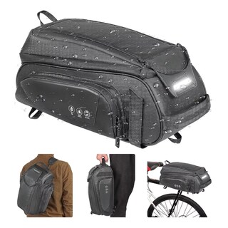 Foto 3 | Foto 3 | Bolsa para Asientos Traseros de Bicicleta Impermeable Eo Safe Imports Esi-8852 Negro