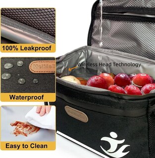 Foto 4 | Foto 4 | Bolsa Para Manillar De Bicicleta Meimesu Impermeable Con Soporte Para Teléfono De 8 Pulgadas - Venta Internacional.