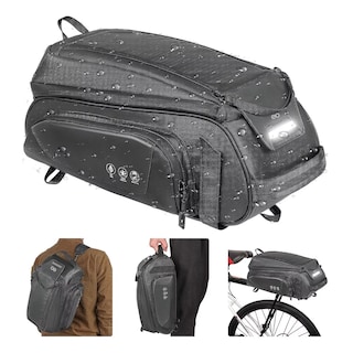Foto 3 | Foto 3 | Bolsa Para Asientos Traseros De Bicicleta Impermeable Eo Safe Imports Esi-8852 Negro