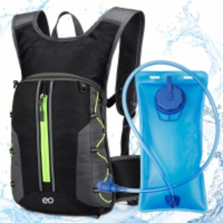 Foto 2 | Foto 2 | Mochila Hidratacion Impermable Ciclismo+2l Bolsa Agua Eo Safe Imports Esi-8061-1 Negro